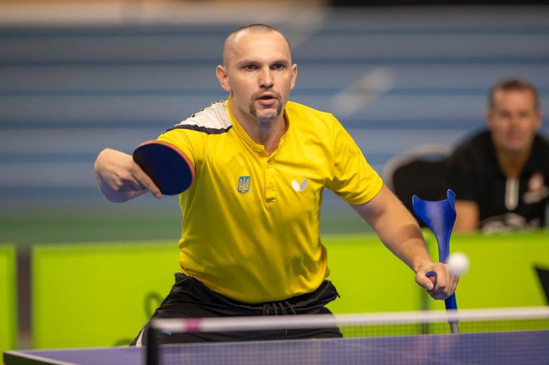 Віктор Дідух виборов золоту медаль у настільному тенісі на Паралімпійських іграх 2024 року | Новини