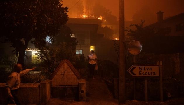 Внаслідок лісових пожеж у Португалії загинуло семеро осіб.